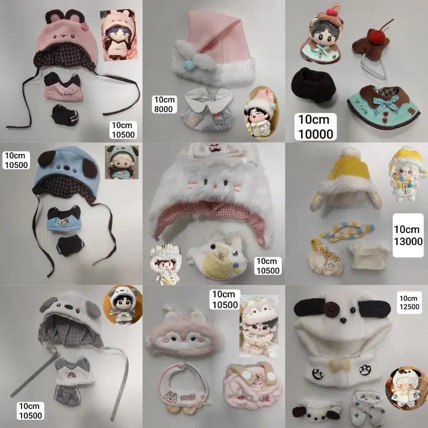 [BUNJANG] 10cm 15cm 20cm Doll Clothes / 10cm 15cm 20cm 10깅 15깅 20깅 인형북 인형옷 솜깅옷 솜인형옷