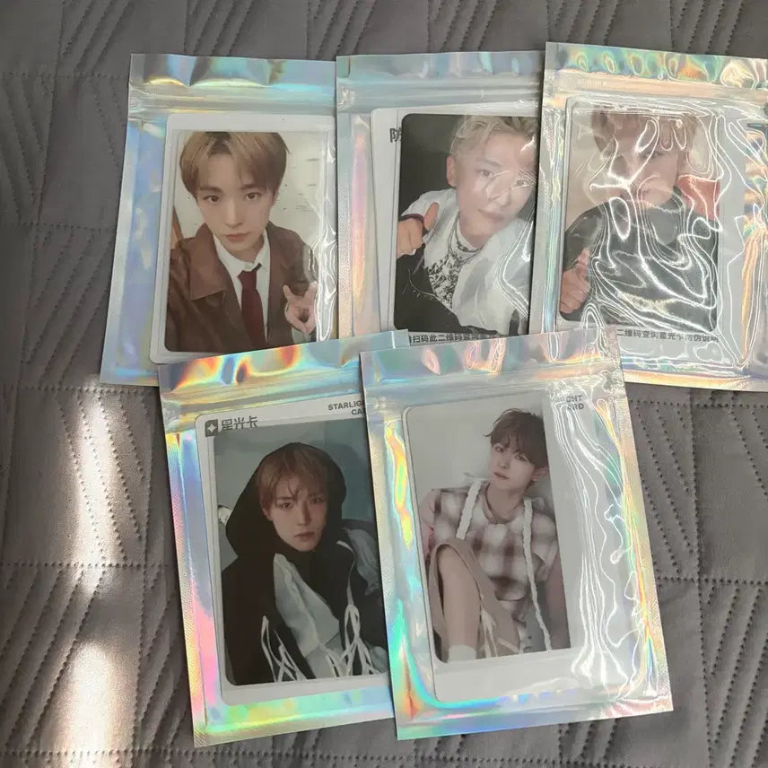 [BUNJANG] NCT WISH Yushi QQ Music 5-Star Photocard Set / 엔시티위시 유우시 큐큐뮤직 QQ뮤직 5성 1-5성 포카 세트