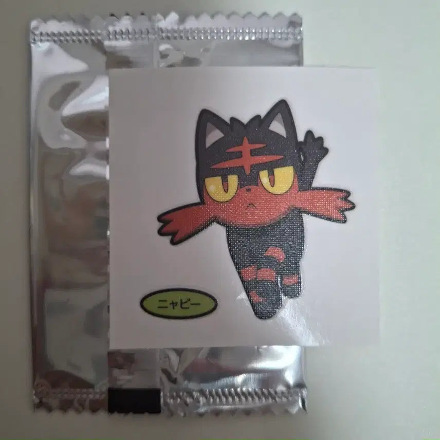 [BUNJANG] Japan Pokemon Bread Stickers (Nyaobu) / 일본 포켓몬 빵 띠부실 냐오불