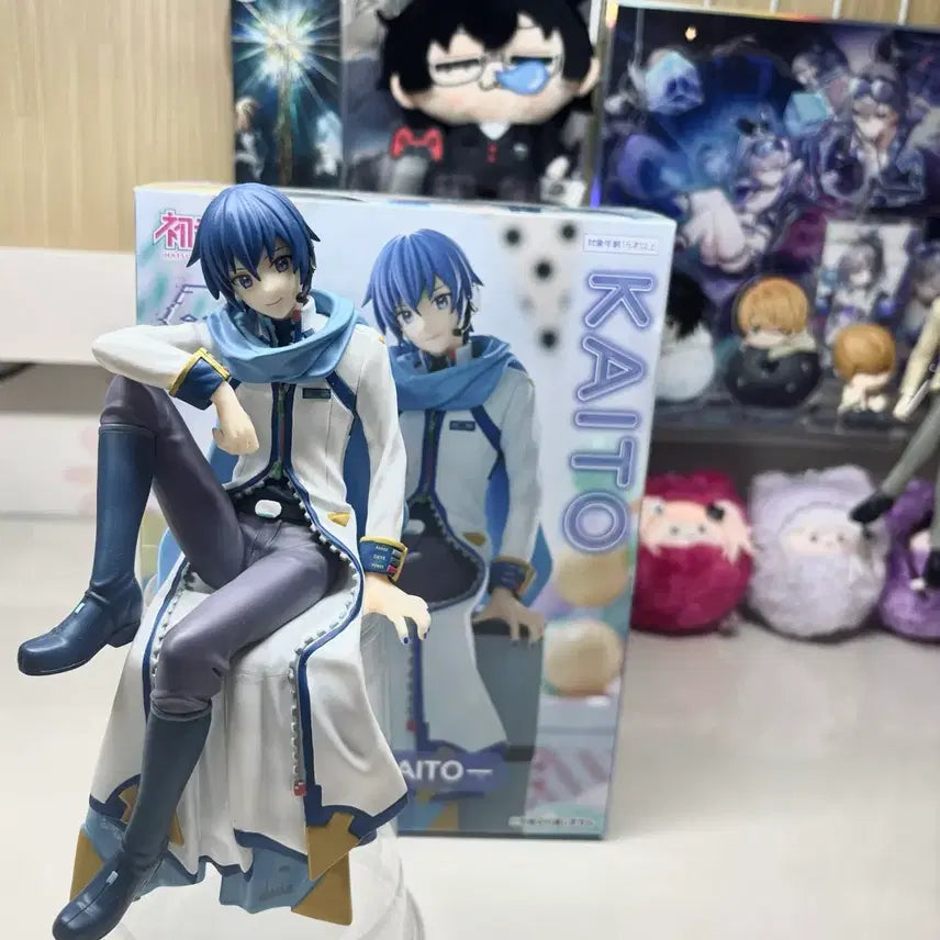[BUNJANG] Vocaloid Kaito Noodle Stopper Figure / 보컬로이드 카이토 누들스토퍼 피규어 판매
