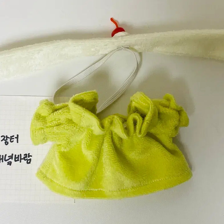 [BUNJANG] 10cm Melon Soda Custom Handmade Doll Clothes / 10cm 폭신원피스 메론소다 커스텀 솜인형옷