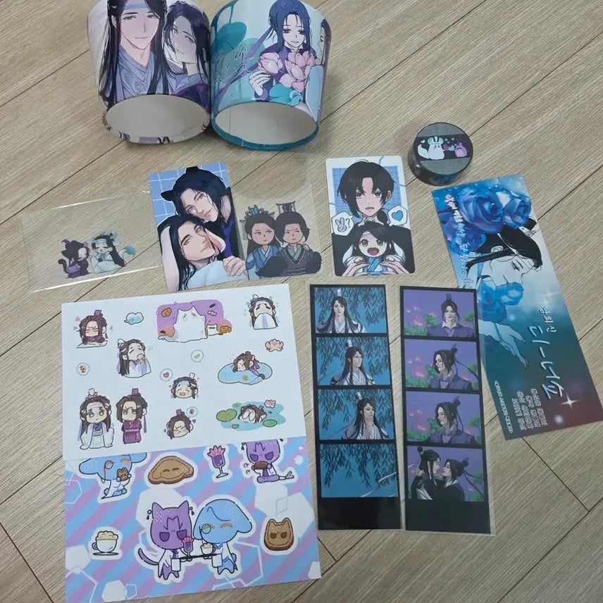 [BUNJANG] The Grandmaster of Demonic Cultivation Nie Huaisang &amp; Jiang Cheng Unofficial Goods Bundle Set / 마도조사 희신강징 비공굿 일괄