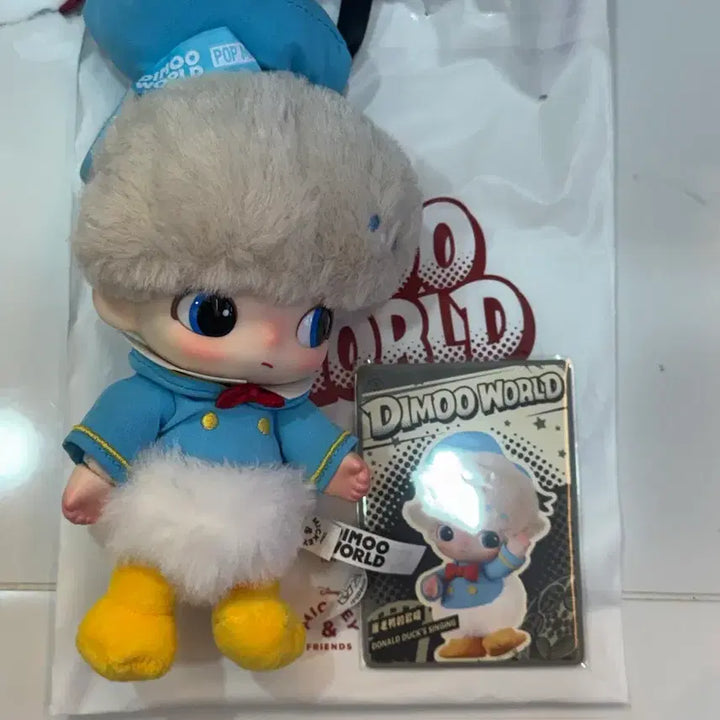 [BUNJANG] Pop Mart Dimoo World x Disney Series Donald Duck Figure / [팝마트] 디무 월드 x 디즈니 시리즈 (도날드덕)