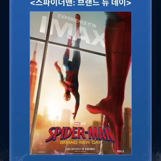 [BUNJANG] Spider-Man: No Way Home IMAX Poster Set / 스파이더맨 ttt 아이맥스 포스터 세트