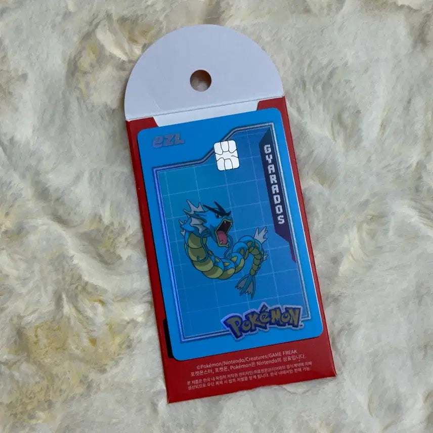 [BUNJANG] Pokemon Izul Gyarados Transit Card (Unsealed, Unused) / (단순개봉) 포켓몬 이즐 교통카드 갸라도스