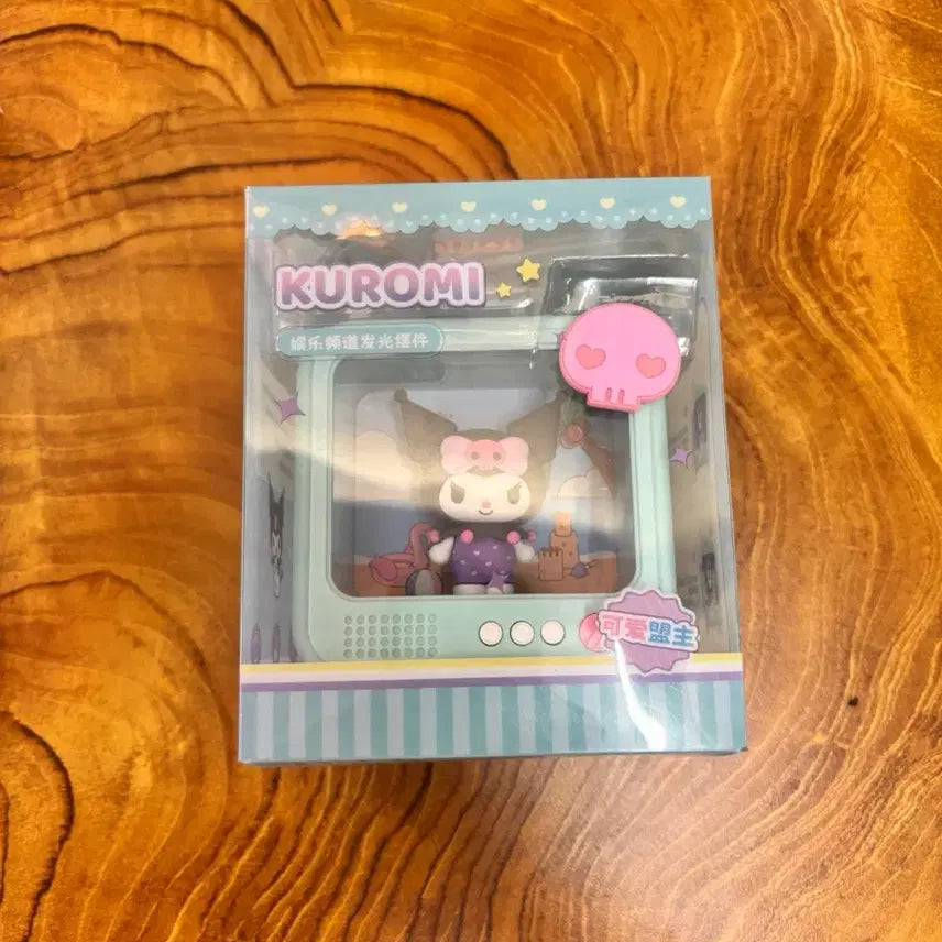 [BUNJANG] Sanrio Kuromi Television Mood Lamp Figure / [산리오] 텔레비전 무드등 피규어 (쿠로미)