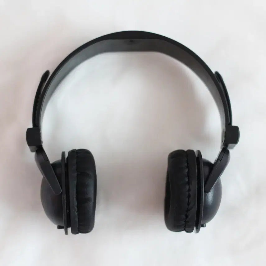 [BUNJANG] 20cm Doll Angelic Heart Headset - All Black / [미사용] 20cm 인형용 누이 엔젤릭하트 헤드셋 올블랙 솜인형 구체관절인형
