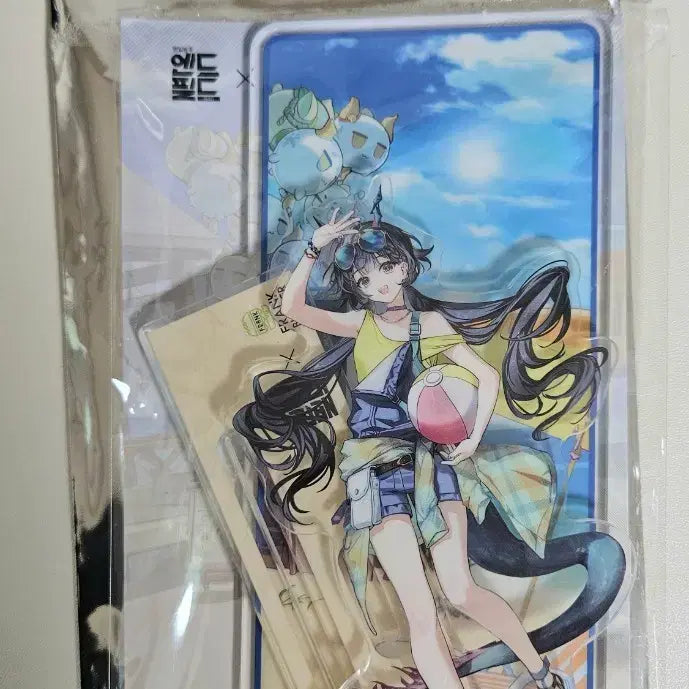 [BUNJANG] Arknights Endfield Chen Wu Frank Burger Acrylic Stand / 명일방주 엔드필드 진천우 프랭크버거 아크릴스탠드