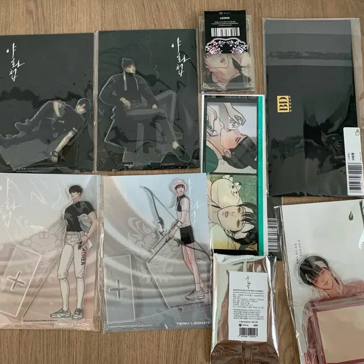 [BUNJANG] Webtoon Yakbak Merchandise Bundle / 웹툰 야화첩 굿즈 MD 일괄판매