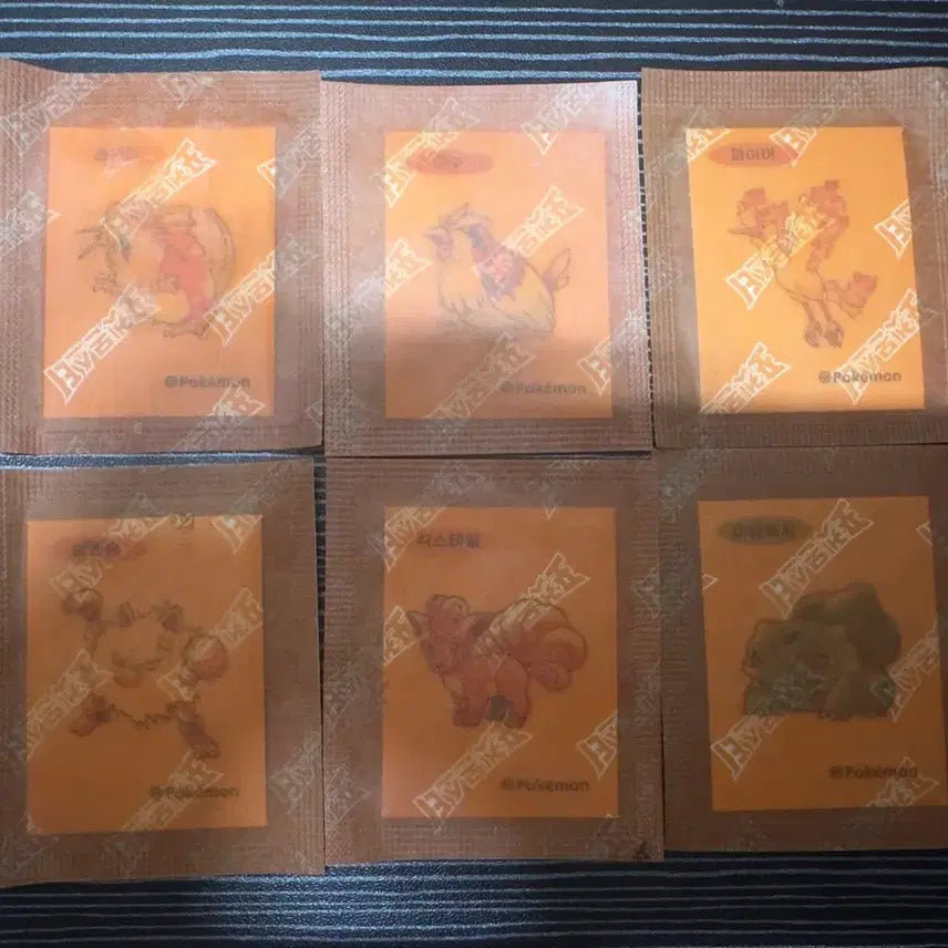 [BUNJANG] Pokemon 30th Anniversary Stickers Bundle Set / 포켓몬스터 30주년 띠부띠부씰 6종 일괄