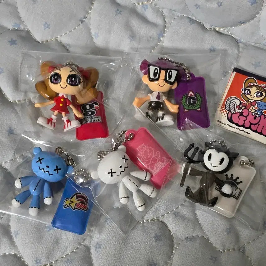 [BUNJANG] GPM Girls Power Manifesto Classic Gacha Art Toy 5-Piece Full Set / GPM 걸즈파워 매니페스토 고전 가챠 아트토이st 5종 풀셋