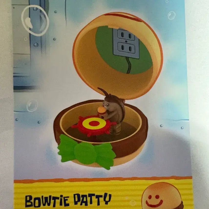 [BUNJANG] Pop Mart SpongeBob Krabby Patty Burger Toy / 팝마트 스폰지밥 크래비 패티 베스트셀러 - 바퀴벌레 버거
