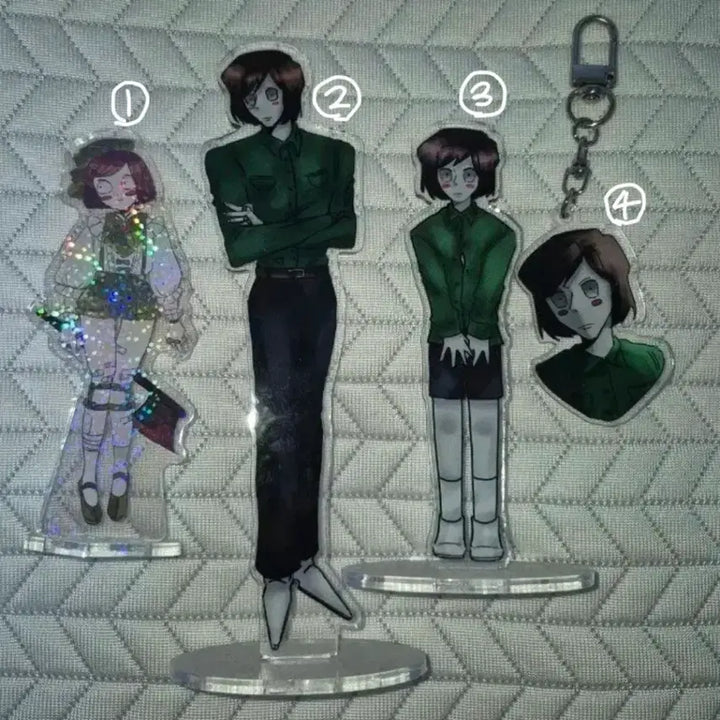 [BUNJANG] Lanfriend Luther Acrylic Stand + Keyring Bundle Set / 일괄) 란프렌 루터 아크릴 스탠드+키링