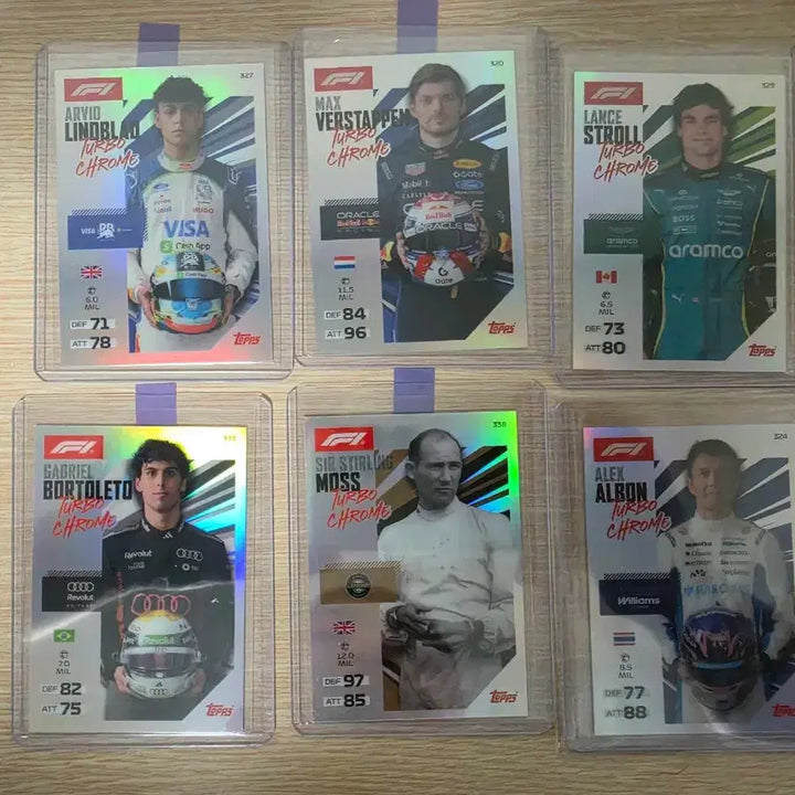 [BUNJANG] Tops Attack F1 Card / [탑스 어택] F1 카드