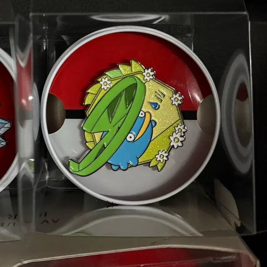 [BUNJANG] Pokemon Random Badge Vol. 2 Lotusmon / 포켓몬 랜덤뱃지 2탄 연꽃몬