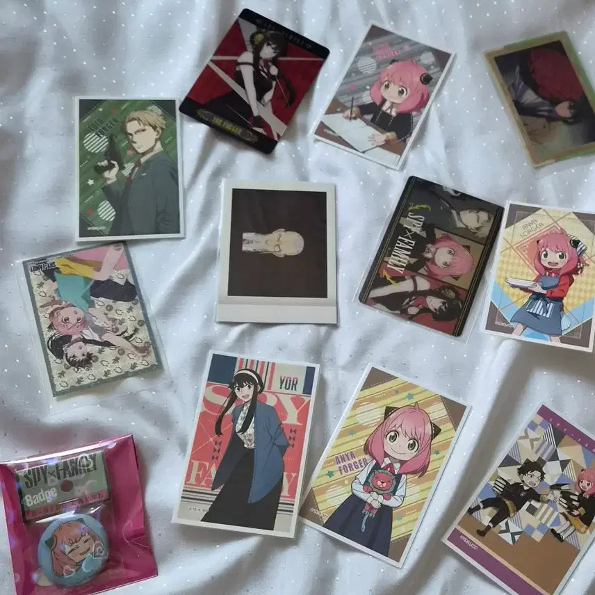 [BUNJANG] Spy x Family Goods Card Set / 스파이 패밀리 굿즈 카드 세트