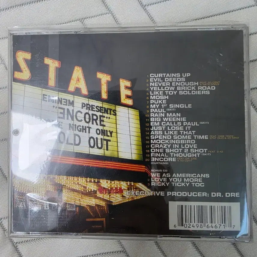 [BUNJANG] Eminem Encore 2CD / 에미넴 ENCORE 2CD