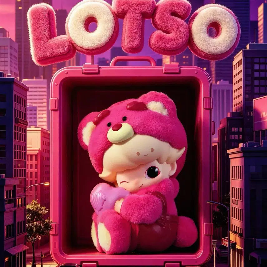 [BUNJANG] Pop Mart DIMOO World x Pixar Series Lotso Figure / 팝마트 디무 월드 X 픽사 시리즈 DIMOO as Lotso