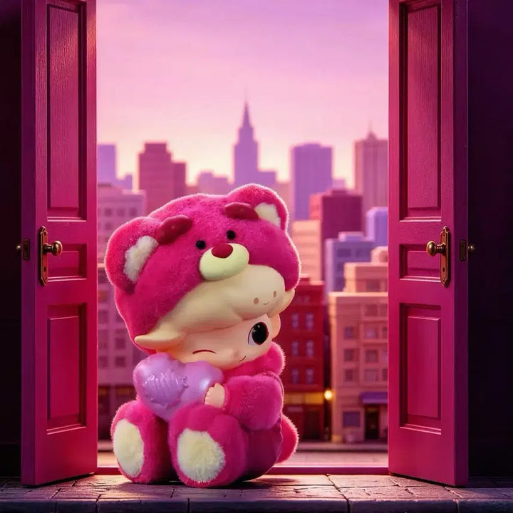 [BUNJANG] Pop Mart DIMOO World x Pixar Series Lotso Figure / 팝마트 디무 월드 X 픽사 시리즈 DIMOO as Lotso