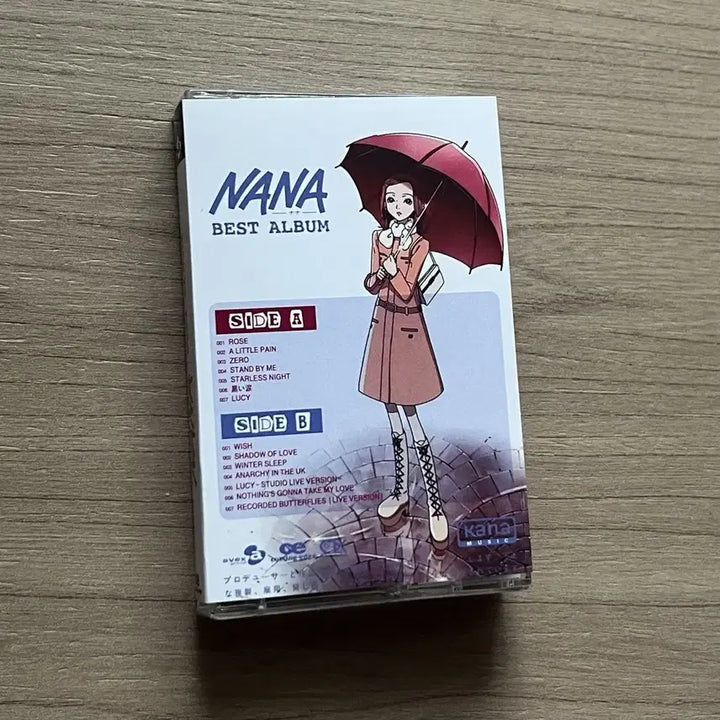 [BUNJANG] NANA Anime Best Album OST Cassette Tape (Limited Edition) / NANA 나나 베스트 앨범 OST 카세트 테이프
