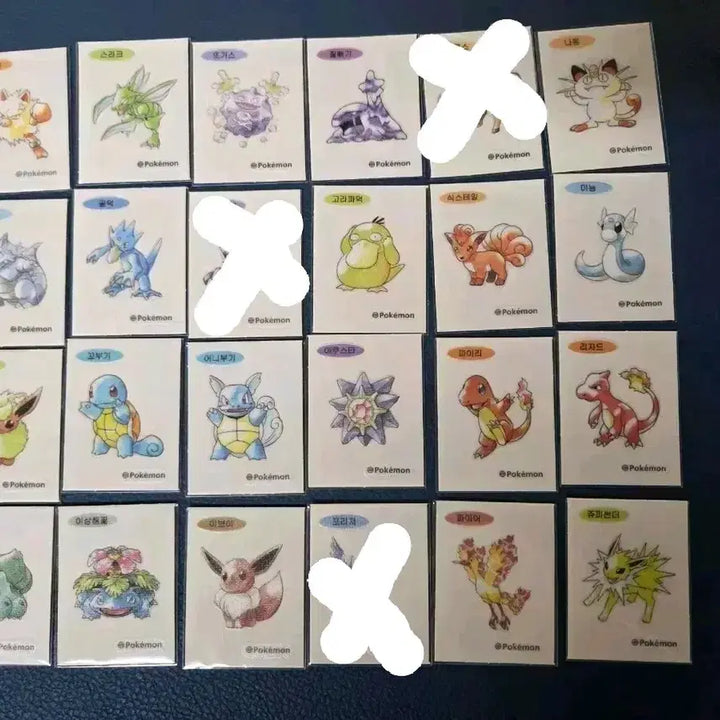 [BUNJANG] Pokemon Artwork Sticker Collection / 포켓몬 아트워크 띠부씰 판매
