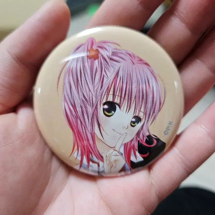 [BUNJANG] Shugo Chara! Amu Hinamori Can Badge / 캐릭캐릭체인지 아무 캔뱃지