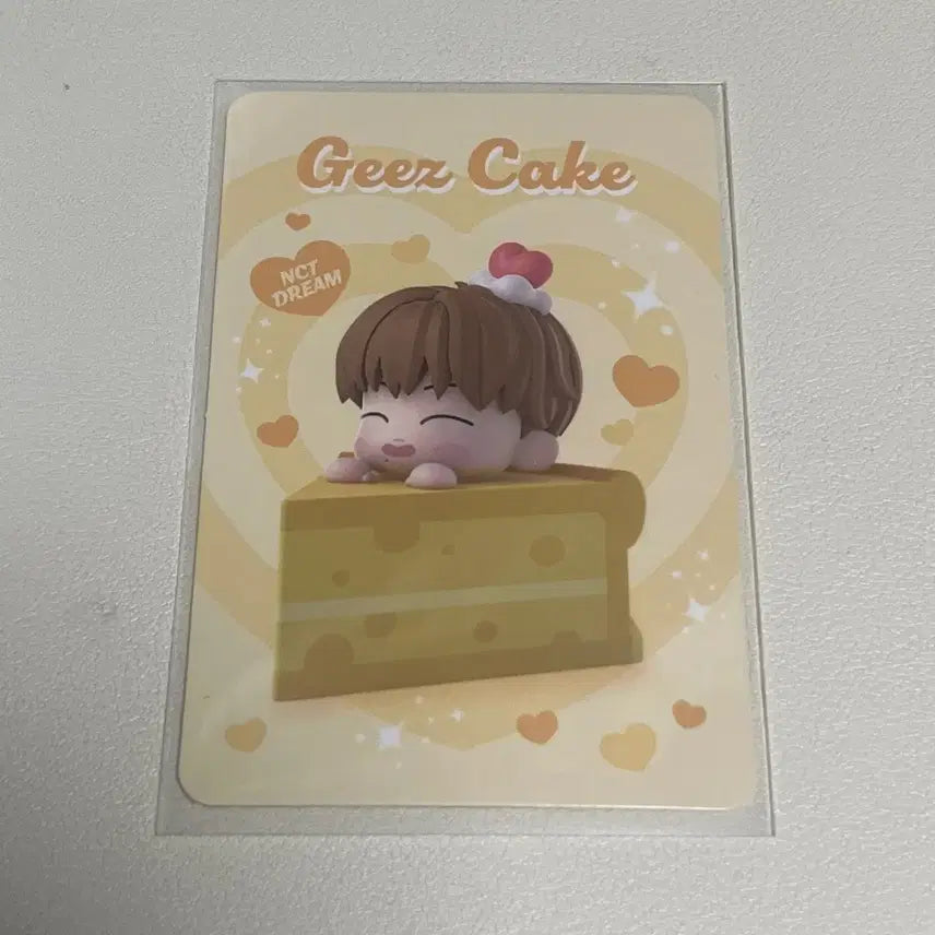 [BUNJANG] NCT Jisung Valentine Cake Figure &amp; Sticker Set / nct 지성 발렌타인 케이크 피규어 양도