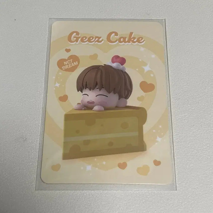 [BUNJANG] NCT Jisung Valentine Cake Figure &amp; Sticker Set / nct 지성 발렌타인 케이크 피규어 양도