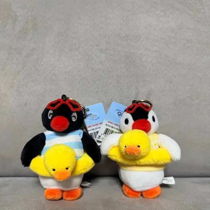 [BUNJANG] Pingu Official Duck Tube 10cm Keyring Plush / 정품 핑구 오리튜브 10cm 키링 인형