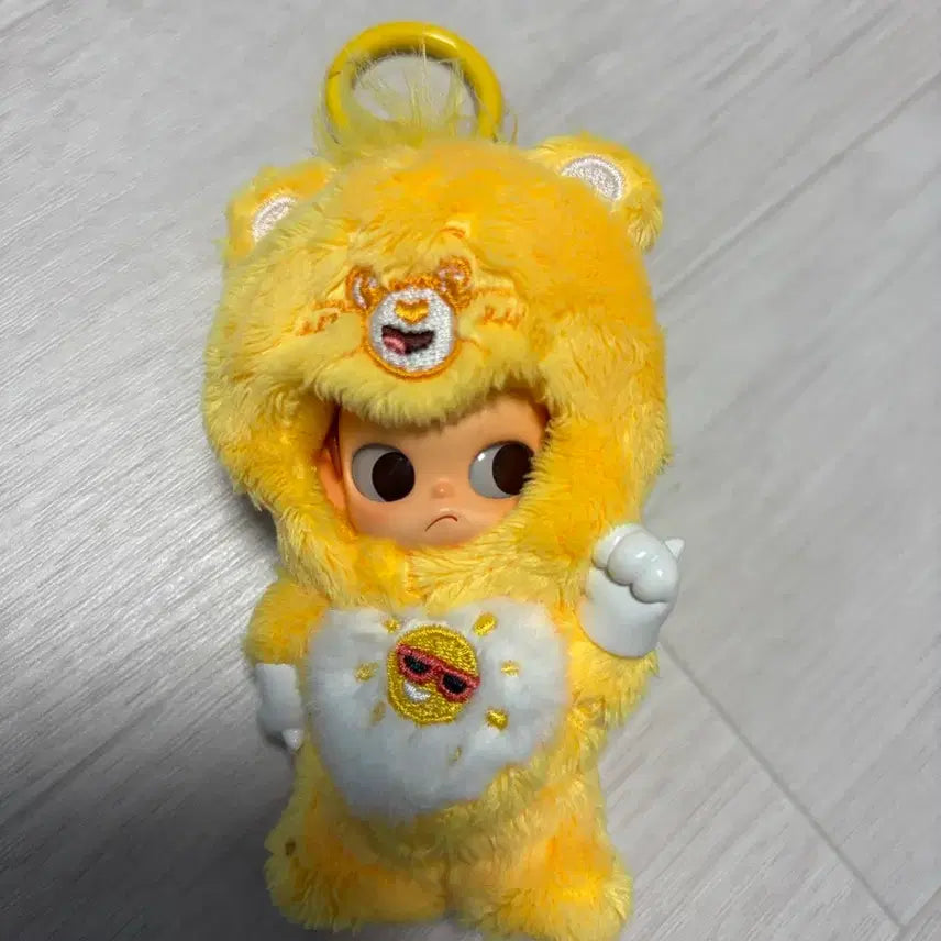 [BUNJANG] Popmart Care Bears Collaboration Keychain Funshine Bear / 팝마트 지거 케어베어 콜라보 키링 펀샤인 베어