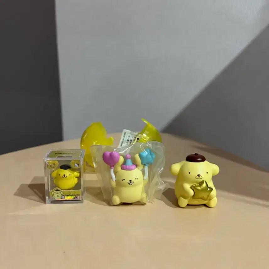 [BUNJANG] Sanrio Pompompurin Gachapon Figure Set (3 Types) / 폼폼푸린 가챠 피규어 3종