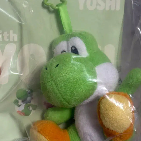 [BUNJANG] Nintendo Yoshi Ichiban Kuji B Prize Mascot Plush Keychain (Sealed) / 미개봉 택포 4.5) 슈퍼마리오 요시 B상 인형