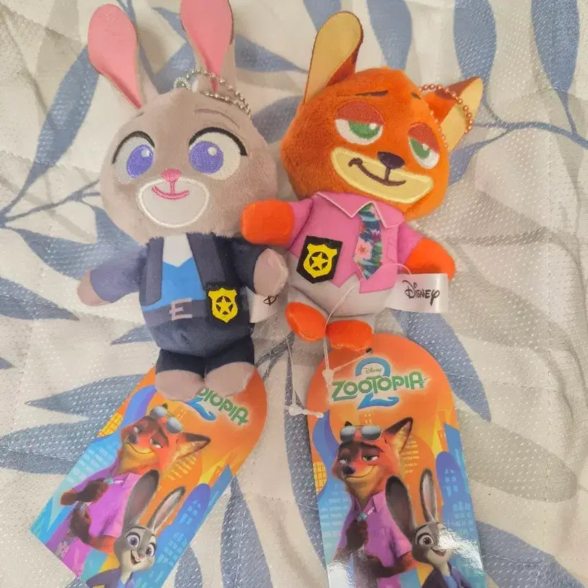 [BUNJANG] Zootopia Nick &amp; Judy Plush Set / (일괄)쥬토피아 인형 닉 주디