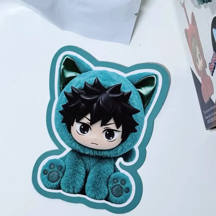 [BUNJANG] Jujutsu Kaisen Fushiguro Megumi Cat Ear Sitting Party Series Figure / 주술회전 주부부 캣이어 시팅파티 시리즈 - 후시구로 메구미