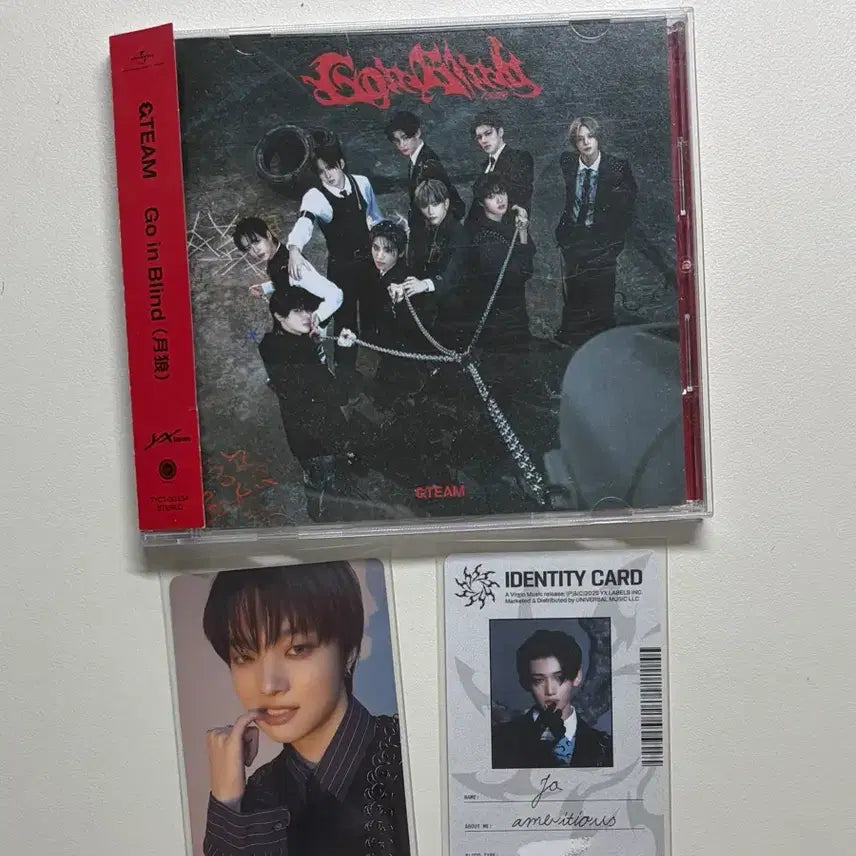 [BUNJANG] ENHYPEN Glistening Blurbs Album (with Photocard) / (포카포함)앤팀 고인블 개봉앨범 양도