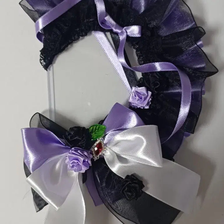 [BUNJANG] Ribbon Lace Heart Toploader Set / 리본 레이스 하트 탑로더 판매