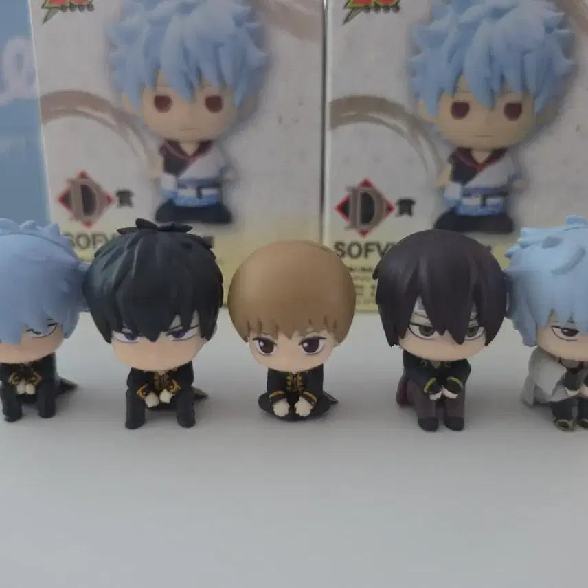 [BUNJANG] Gintama Machiboke Gacha 5-Piece Set / 은혼 마치보케 언제오려나 가챠 5종 세트