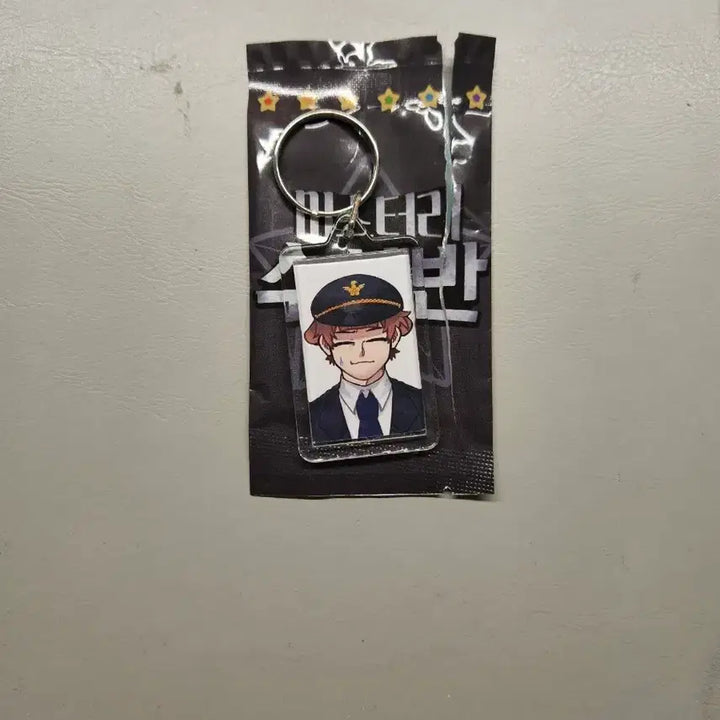 [BUNJANG] Pixelie Mystery Investigation Unit Deokgae Proof Photo Keychain / 픽셀리 미스터리 수사반 필사집 덕개 증명사진 증사 키링