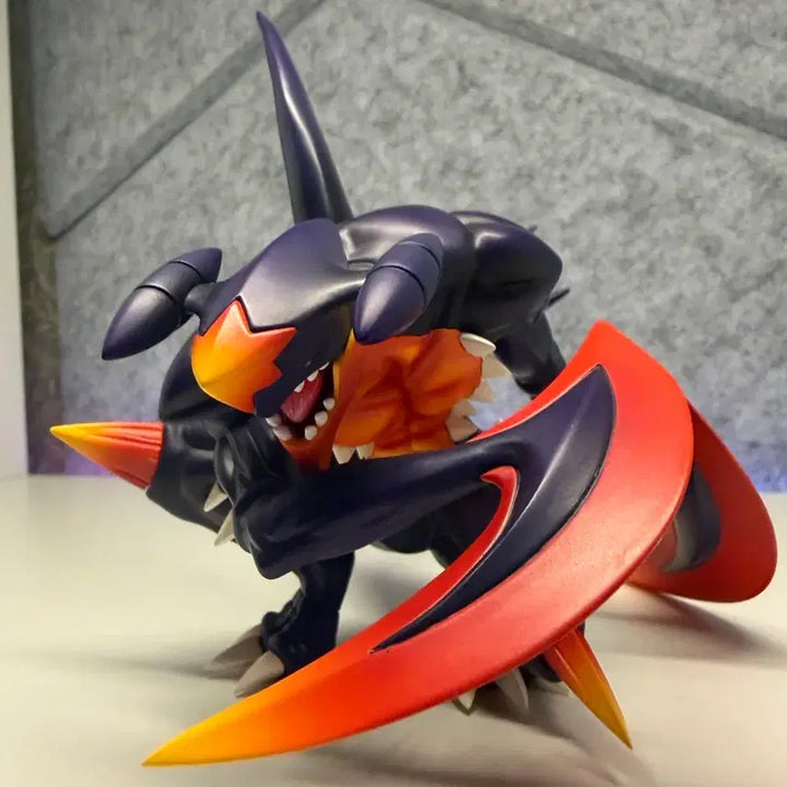 [BUNJANG] Space-R Cynthia &amp; Garchomp Resin Statue Bundle Set / 포켓몬 레진 space-r 난천, dm 한카리아스 일괄