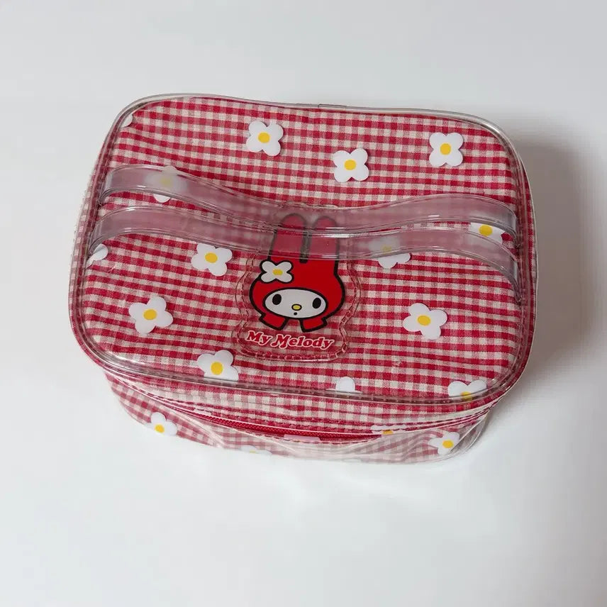 [BUNJANG] Vintage Red My Melody Pouch / 고전 빨간마이멜로디 파우치 고전빨마 고전마멜 비비틱스