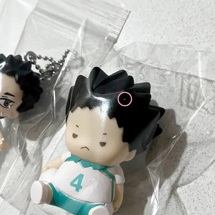 [BUNJANG] Haikyuu!! Seijo Aobajosai Hajime Iwaizumi Chibi Figure Gacha Keychain Set / 하이큐 세이죠 아오바죠사이 이와이즈미 하지메 데포피그 데포르메 챠비챠비 가챠 키링 피규어 일괄