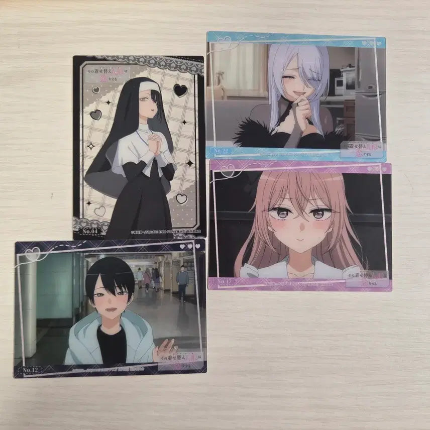 [BUNJANG] Marin Kitagawa Clear Card Set - My Dress-Up Darling / 그 비스크돌은 사랑을 한다 그비돌 마린 클리어 카드