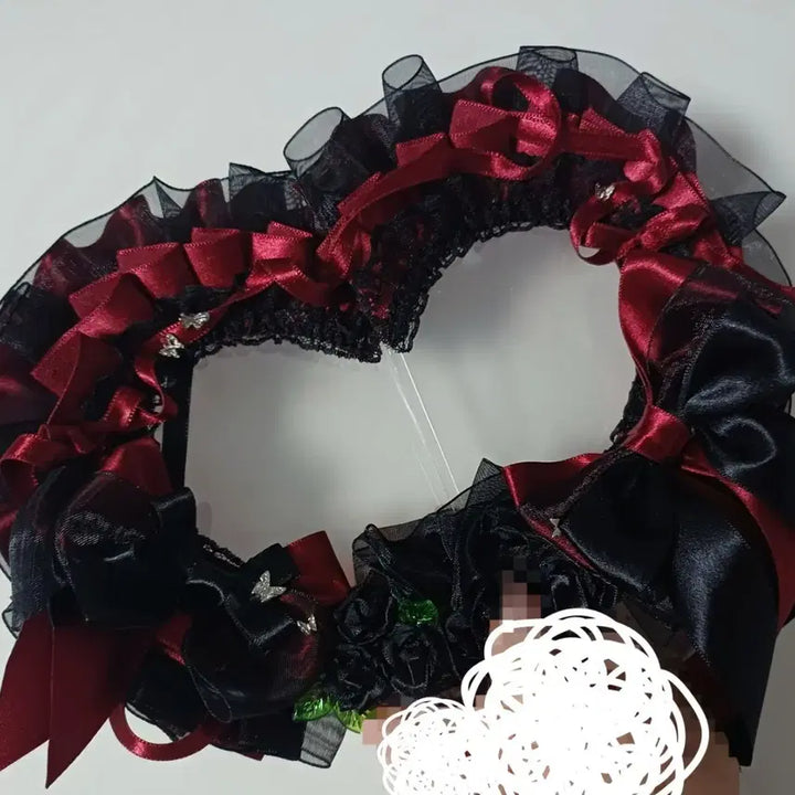[BUNJANG] Ribbon Lace Heart Toploader Set / 리본 레이스 하트 탑로더 판매