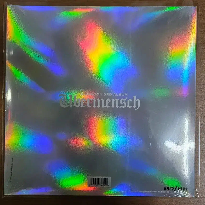 [BUNJANG] G-Dragon KWON JI YONG BY GD LP (Sealed) / 지드래곤 위버맨쉬 위버멘쉬 미개봉 lp