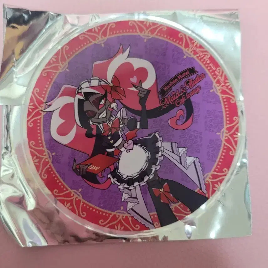 [BUNJANG] Hazbin Hotel Velvet Acrylic Coaster / 해즈빈호텔 벨벳 아크릴코스터