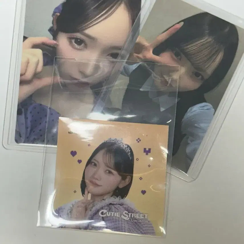 [BUNJANG] Cutie Street Manabe Nagisa Toreca Sticker Set / 큐티스트릿 나베짱 토레카 스티커 세트 마나베나기사 큐티스트리트