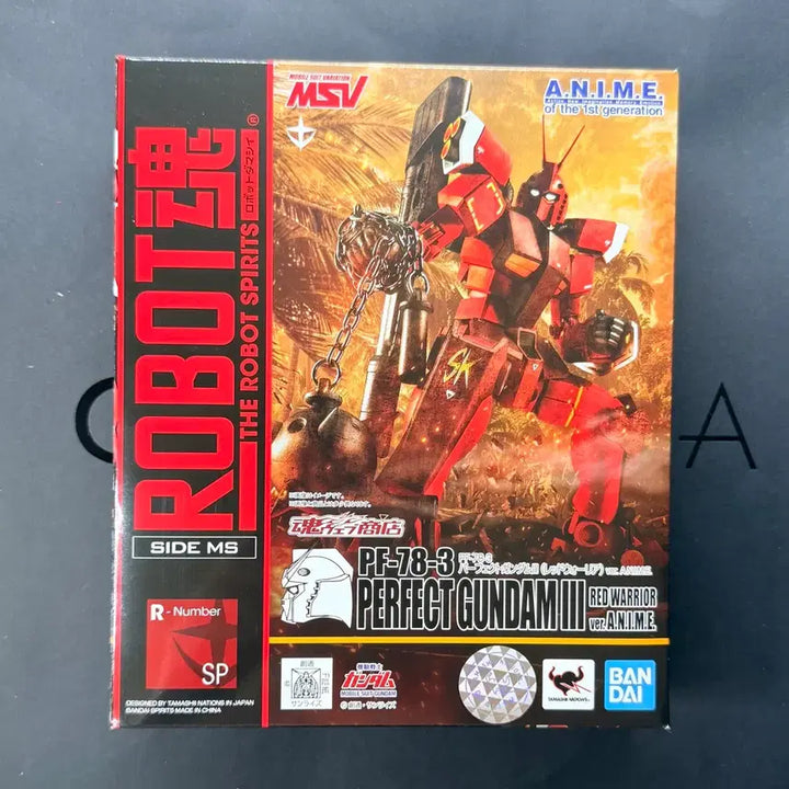 [BUNJANG] Bandai Robot Spirits Perfect Gundam III Red Warrior ver. A.N.I.M.E. Limited Edition Figure / 한정판 반다이 로봇혼 퍼펙트 건담 III 레드 워리어 ver. A.N.I.M.E.
