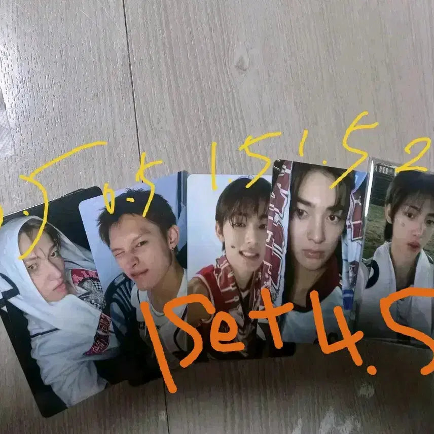 [BUNJANG] Cortis Weverse Lucky Draw Photocard Set / 코르티스 1set 위버스 럭키드로우 cortis weveres