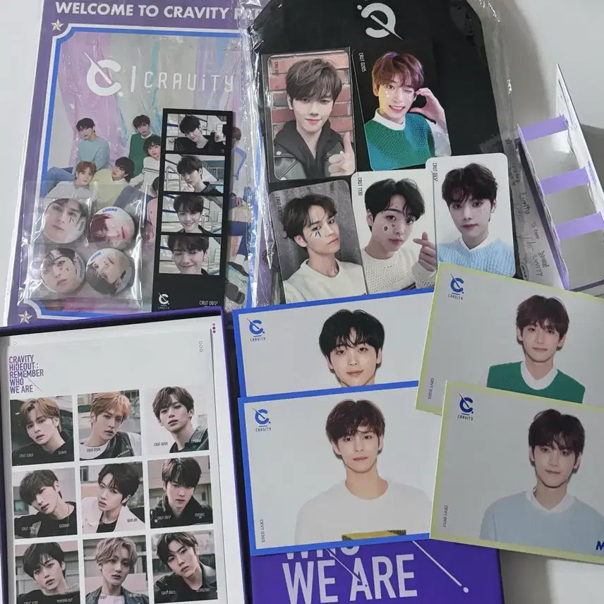 [BUNJANG] CRAVITY Kang Minhee, Park Serim, Goo Jeongmo, Song Hyeongjun Photocard Photobook Album Set / 크래비티 강민희 박세림 구정모 송형준 포카 포토북 앨범 세트