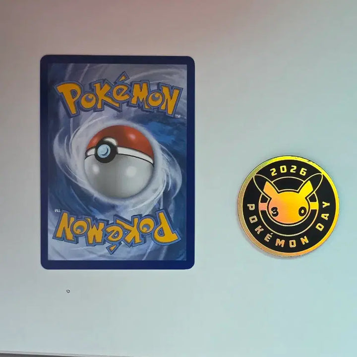 [BUNJANG] 30th Anniversary North American Pikachu Brick Pikachu Promo &amp; Coin / 30주년 북미 피카츄 벽돌츄 프로모  &amp; 코인